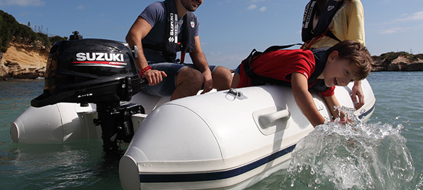 Picture of boat using DF6A/DF5A/DF4A